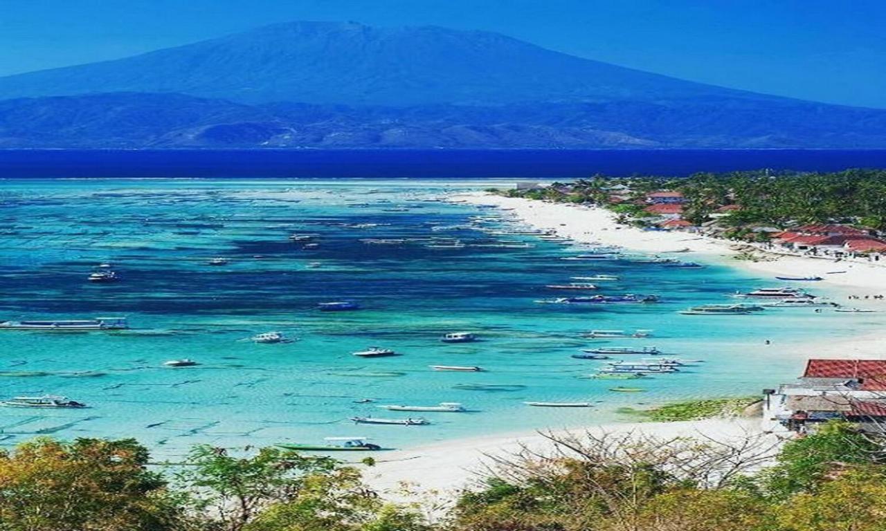 Ocean Hostel Ceningan Island ภายนอก รูปภาพ